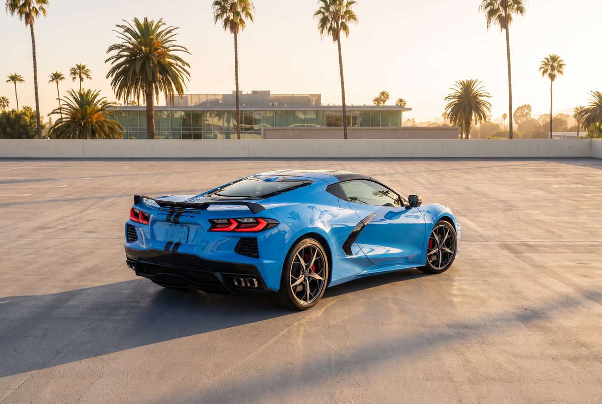 Corvette Stingray C8 Blue LT2