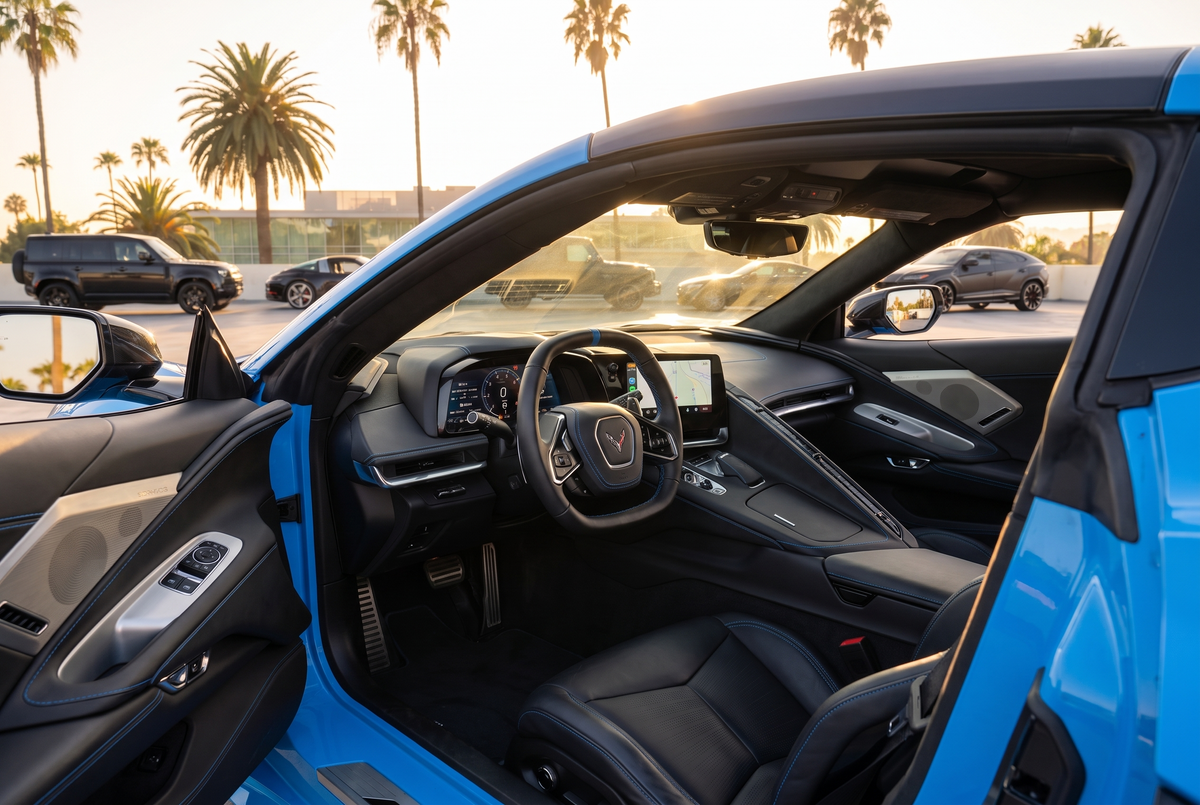 Corvette Stingray C8 Blue LT2