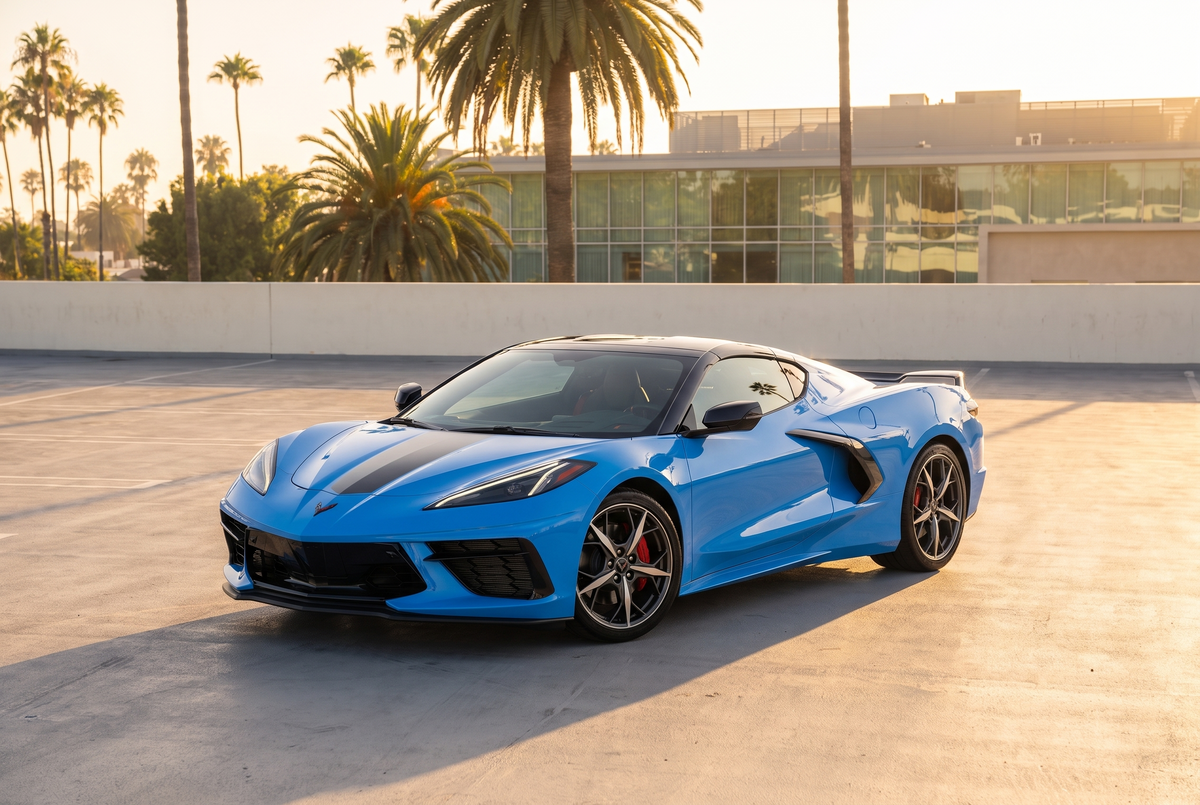 Corvette Stingray C8 Blue LT2